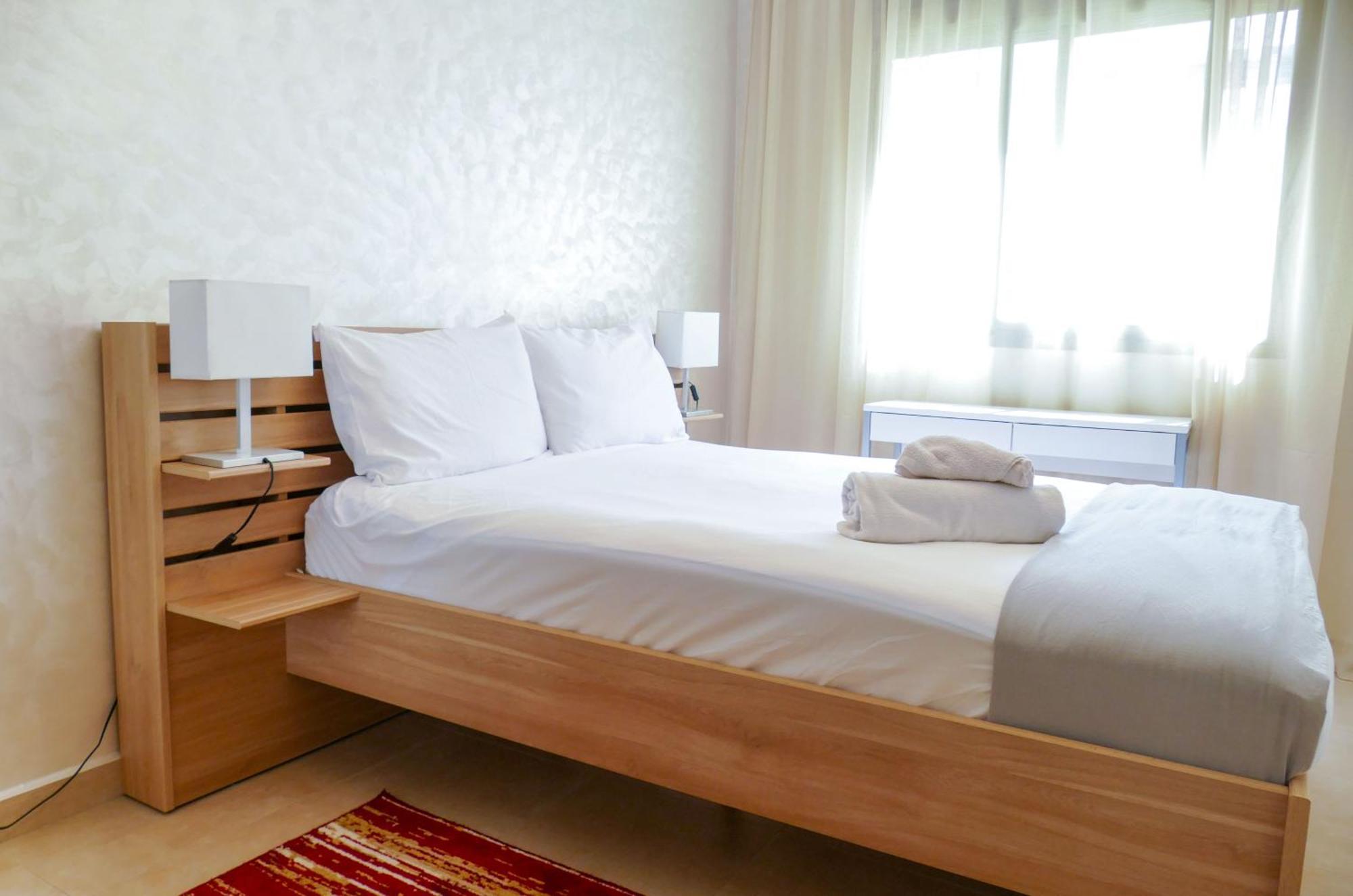 Appartement Equipe Haut Standing A Hassan Rabat Esterno foto